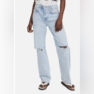 Good American - Good 90s Size 12 / 31 - Light Wash- Like New